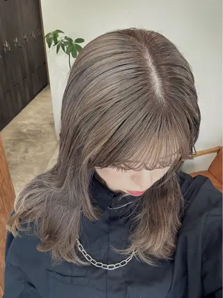 ロング ボブレイヤー/ ブリーチ/miyuuのヘアスタイル