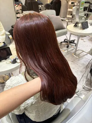 ミディアム カラー Ayano‪‪🎀似 合わせ×透明感🎀のヘアスタイル