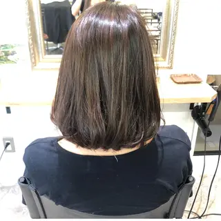 ミディアム 齋藤 真由のヘアスタイル