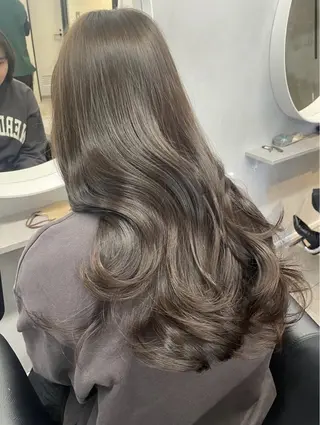 ロング カラー francesca.所属・髪質改善 /韓国ヘア hinata🎀🤍のヘアスタイル
