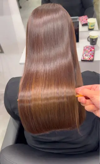 ロング メンズパーマ/艶 モテカラー/福井悟朗のヘアスタイル