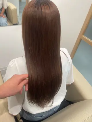 ロング カラー 穐山 翔のヘアスタイル