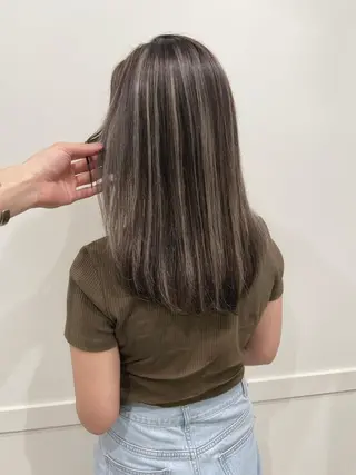 セミロング カラー メンズ特化 パーマ/オザワのヘアスタイル