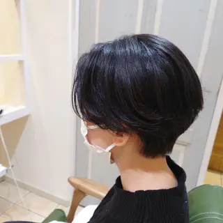 ショート こせき えみのヘアスタイル