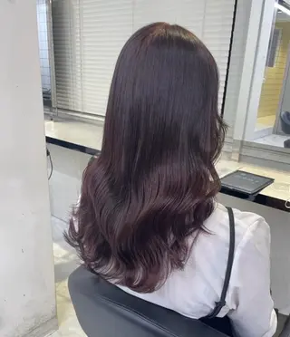 ロング miku/ラベンダー 透明感カラー🪻❤︎のヘアスタイル