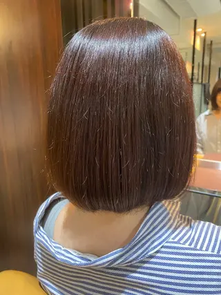 ショート カラー マッシュウルフ ボブ Hirotoのヘアスタイル