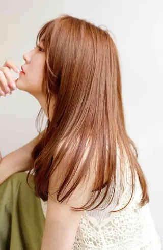 ロング 韓国レイヤー×髪質 改善 haru🎀のヘアスタイル