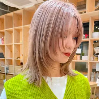 カラー 透明感カラー/レイ ヤー/Nana🌈のヘアスタイル