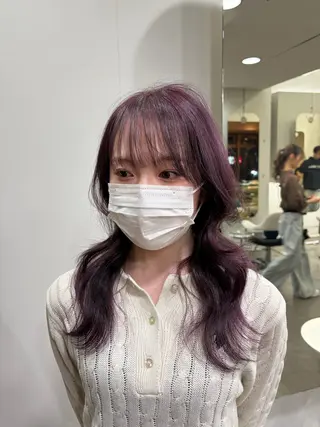 カラー Indexhair 錦糸町店所属・カラーモデル募集 🫧彩花🦋のヘアスタイル