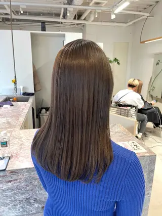 セミロング カラー bleach所属・池田 寿子のヘアスタイル