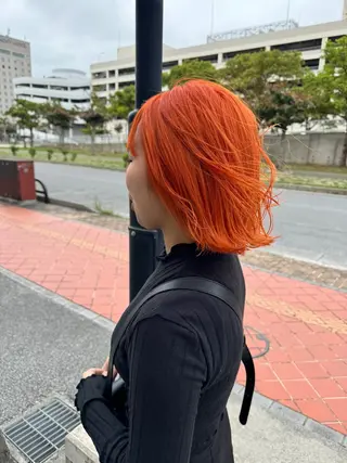 ミディアム GLOWおもろまち所属・ヘントナ カイのヘアスタイル