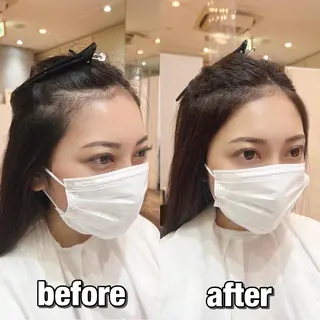 パーマ 小田裕也 チャンモリパーマのヘアスタイル