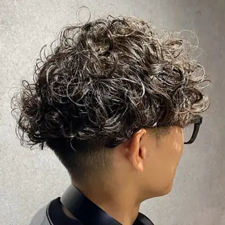 パーマ メンズ CUFFIA 天王寺のヘアスタイル