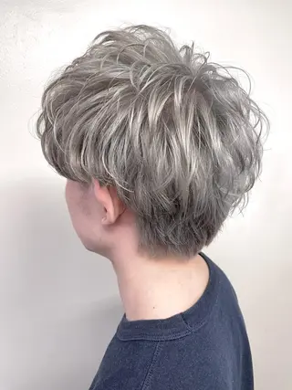 ショート カラー メンズ 髪質改善×METEO 店長 貞松直也のヘアスタイル