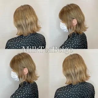 カラー 水戸/ブリーチカラー ♠️♠️會澤遼真のヘアスタイル