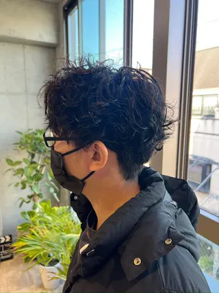 メンズ 透明感/血色カラー/ 似合せレイヤー/ゆいのヘアスタイル