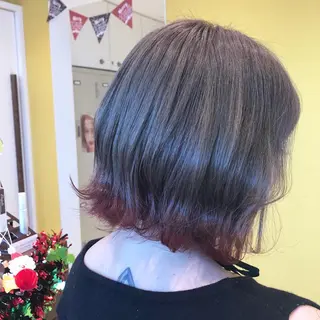 ショート カラー sano sayakaのヘアスタイル