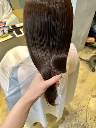 ロング カラー ミゾブチ ユリカのヘアスタイル