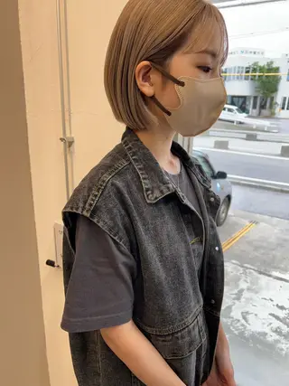 ショート カラー テトネ タカシのヘアスタイル