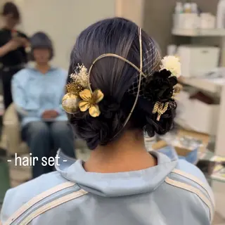 ヘアアレンジ 似合わせカット暖色 カラーhiyonaのヘアスタイル