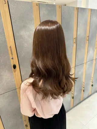 ロング カラー 髪質改善/ ストレート/佐藤健人のヘアスタイル