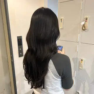 ロング カラー 透明感カラー/ ナチュラル/toaのヘアスタイル