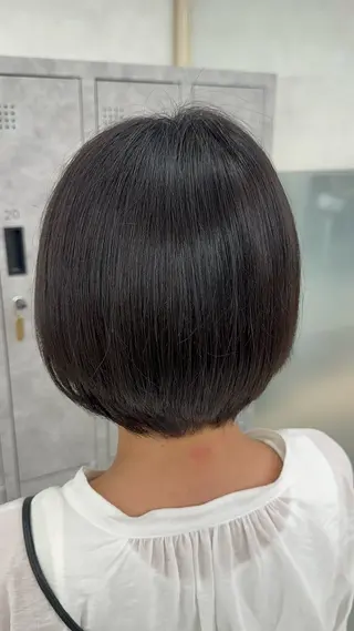 ショート 韓国レイヤー/ 顔まわり/西野和裕のヘアスタイル