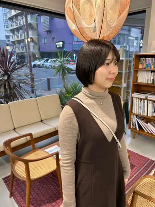 カラー 藤原 あかりのヘアスタイル