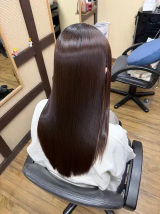 ロング みやたゆうき 髪質改善講師のヘアスタイル