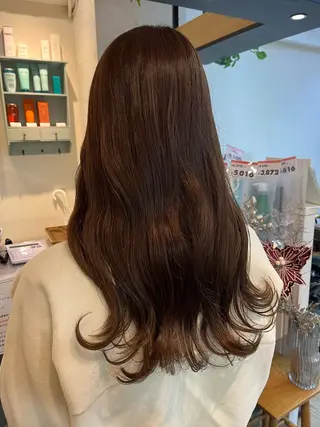 ロング カラー 🫧透ける艶髪🫧/ 🎀yukako🎀のヘアスタイル