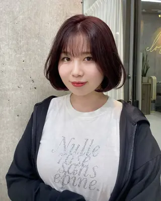 ショート 透明感color♡ Ibukiのヘアスタイル