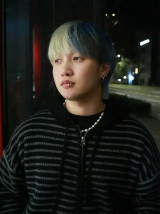 ショート カラー ハイトーン/メンズ/ デザイン/梅田/ミユのヘアスタイル