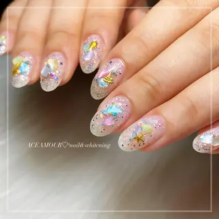 ネイル ネイル/耳つぼ /新ホワイトニングのネイルデザイン