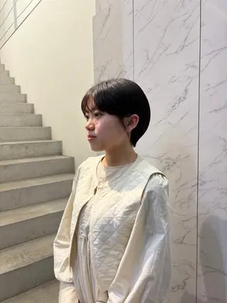 ショート miu /透明感カラーのヘアスタイル
