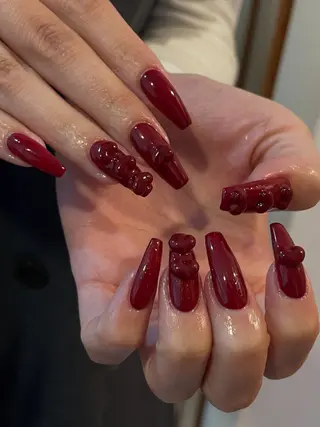 ネイル 文 /個性派ネイルのネイルデザイン