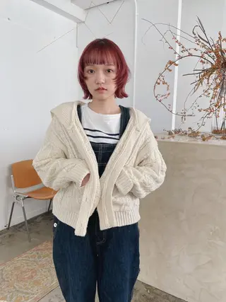 ショート カラー Belle BIANCA所属・スギヤマ ショウゴのヘアスタイル