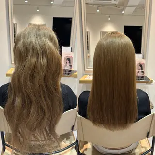 ロング 江副 朱星のヘアスタイル