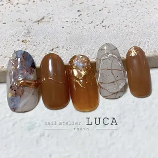 ネイル ネイルアトリエルカ スタッフのネイルデザイン