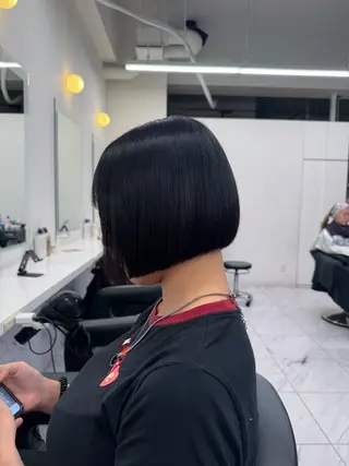 ショート カラー ヘアアレンジ Over hair_ misakiのヘアスタイル