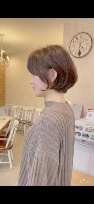 ショート 田中雄二 新潟駅南/BAEのヘアスタイル