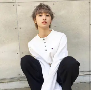 メンズ happy  man 🌸血色カラー🌸のヘアスタイル