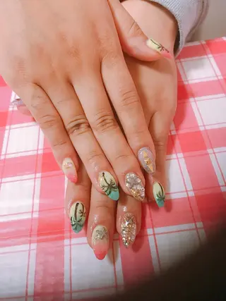 ネイル 藤 あやのネイルデザイン