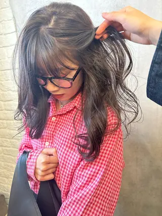 セミロング ume /YUEのヘアスタイル