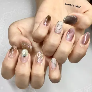 ロング キッズ ネイル マツエク・マツパ 福田 加奈のネイルデザイン