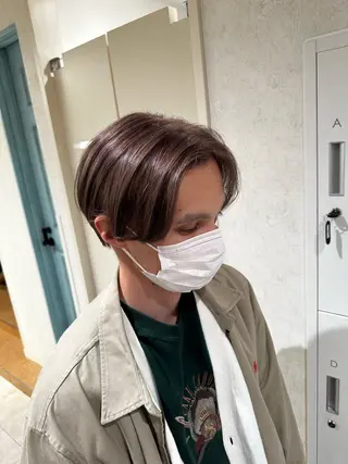 ショート カラー メンズ デザインカラー🎨 下北沢 / 磯部のヘアスタイル