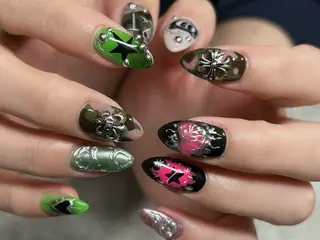 ネイル Protea きぬがわ らむのネイルデザイン