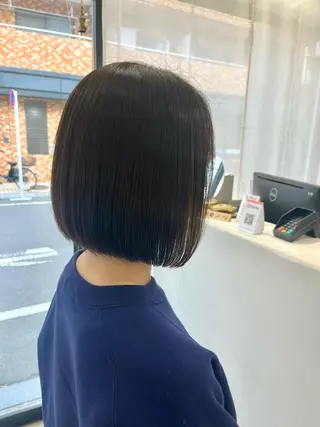 ショート ボブ/美髪矯正 /佐藤　奈巳のヘアスタイル