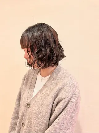 ショート パーマ ミ ユのヘアスタイル