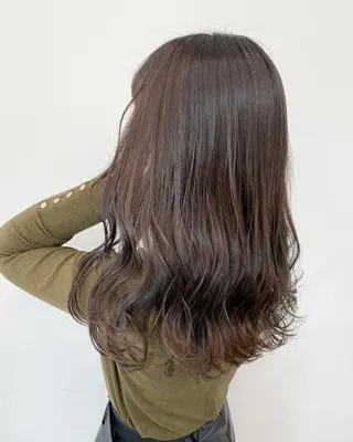 ロング カラー 🌟髪質改善ケアカラ ー美髪縮毛矯正y🌟のヘアスタイル