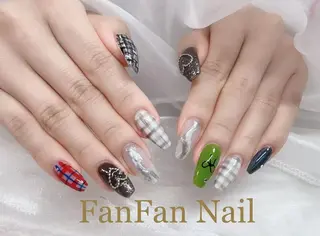 ネイル FanFan 長さ出し専門のネイルデザイン